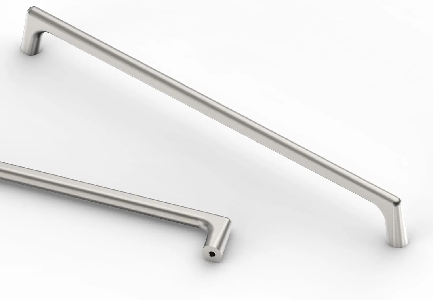 Asidrama 6 Pack 10 Inch(256mm) Brushed Satin Nickel Cabinet Pulls Cabinet Handles Cupboard Handles Kitchen Cabinet Hardware for Cupboard Drawer Pulls