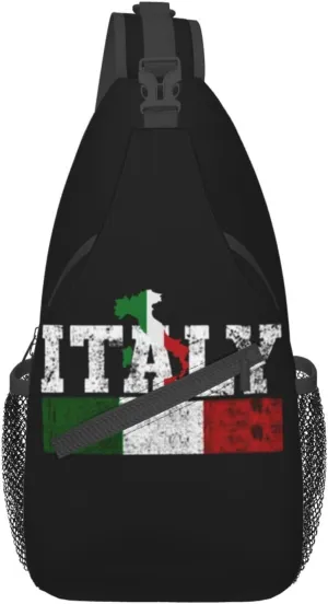 ASYG France Sling Bag France Flag Crossbody Chest Daypack Casual Backpack Shoulder Bag Hiking Bag Franch Bag