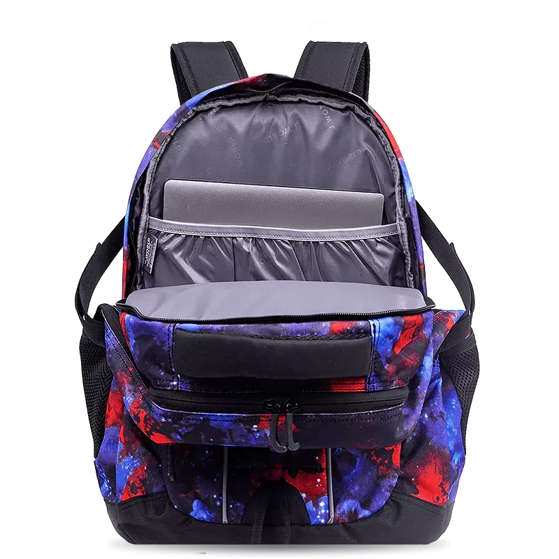 Atom Multi Purpose Laptop Backpack in Galaxy