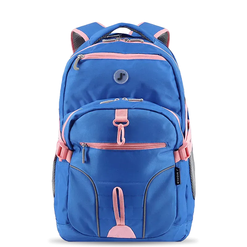 Atom Multi Purpose Laptop Backpack in Navy Pink