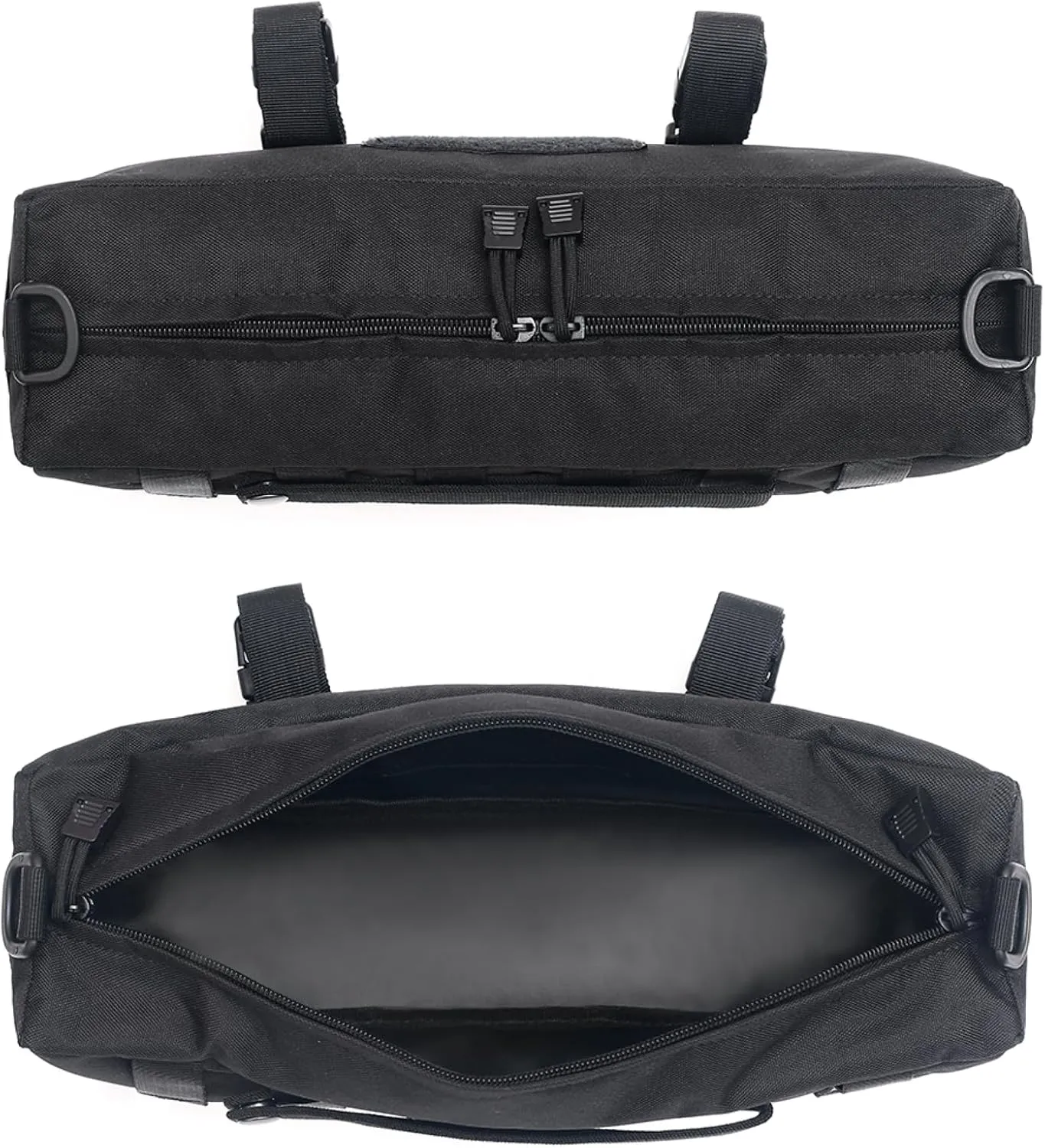 Azarxis Tactical Mini Belt Pouches, Multi-Purpose Small Battery Case Compact Utility EDC Card Slot Holder Waist Bags Military Molle Pack Sundries Storage Pack