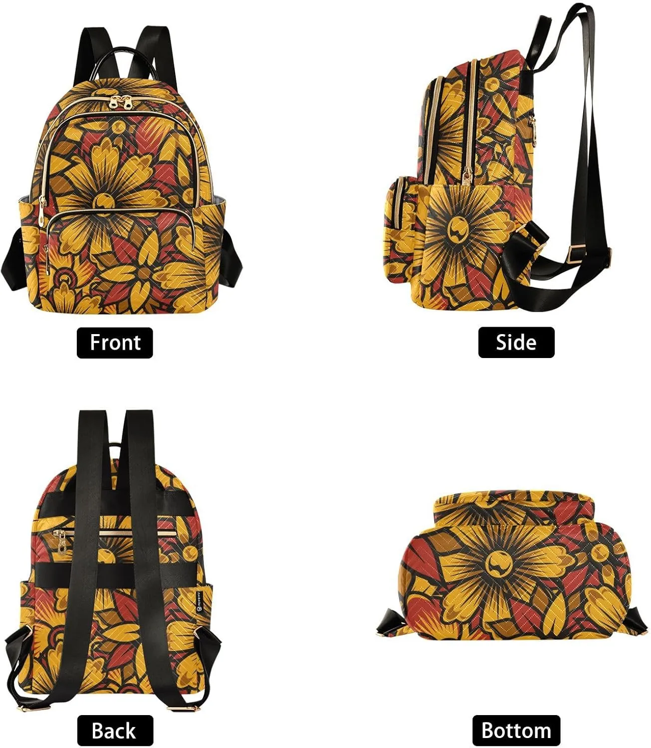 Backpack for Women Light Weight Small Backpack Purses Daily Backpack for Travel Lightweight Daypack for Work Daily Party（Small Pattren 5）