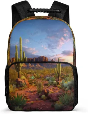 Backpacks Cactus Landscape Travel Bag Business Work Laptop Backpack