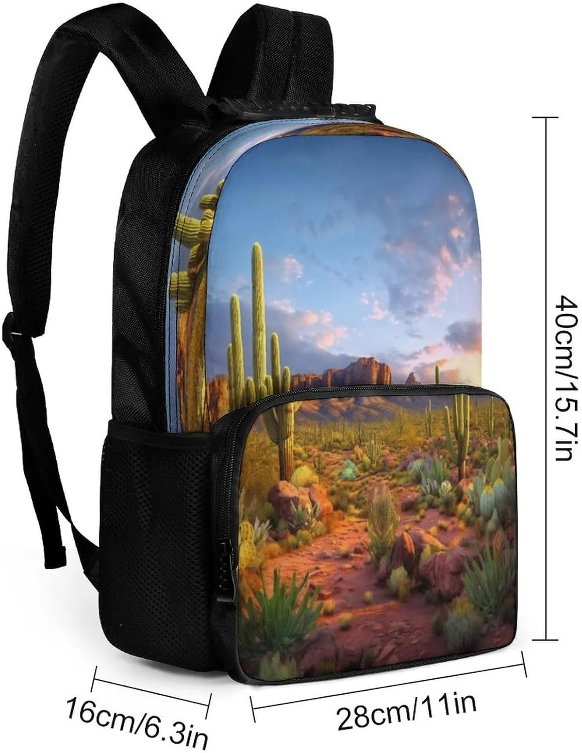 Backpacks Cactus Landscape Travel Bag Business Work Laptop Backpack