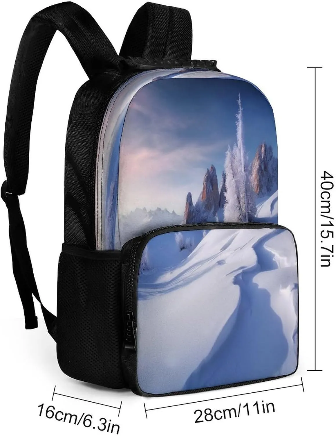 Backpacks Snow Landscape Travel Bag Business Work Laptop Backpack