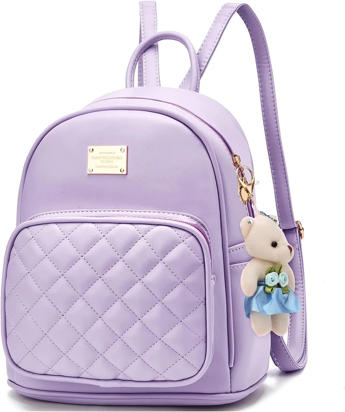 BAG WIZARD Leather Backpack Purse Satchel School Bags Casual Travel Daypacks for Womens