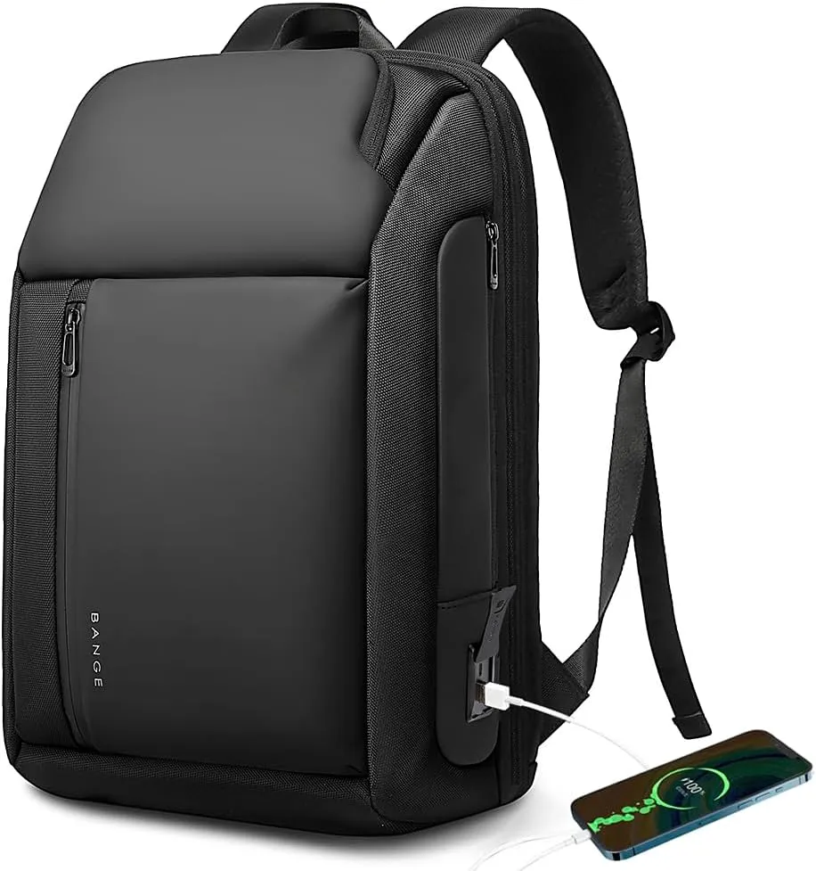 BANGE Travel Backpacks, Overnight Laptop Carry-On Backpack for Airplanes, Waterproof 15.6 inch Laptop Backpack for Men and Women
