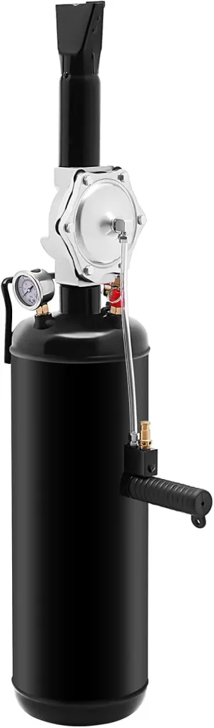 Bead Blaster, Tire Bead Seater 8l/2.11 Gallon Air Tire Bead Bazooka with Gauge 116 Psi Portable Tire Seating Inflator Handheld Bead Bazooka for Car Truck, Black