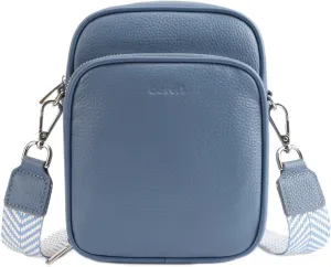 befen Genuine Leather Small Crossbody Purses for Women, RFID Blocking Trendy Cell Phone Travel Purse