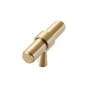 Black and Brass Copper Cabinet Handles | Modern Drawer Pulls Copper