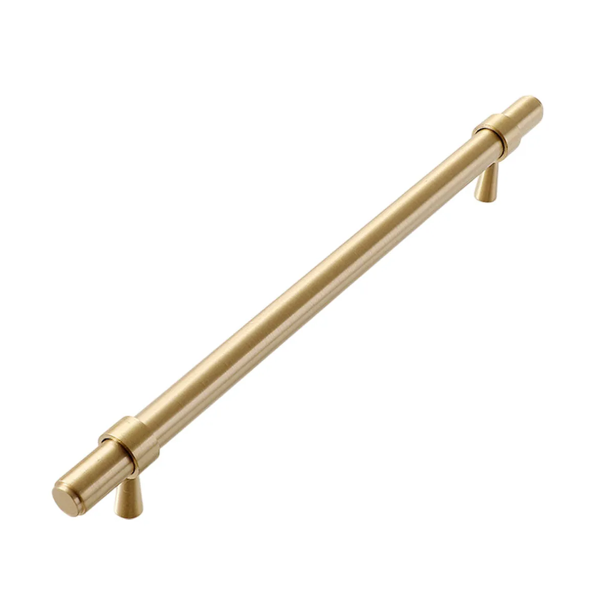 Black and Brass Copper Cabinet Handles | Modern Drawer Pulls Copper