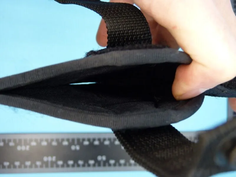 Black Fabric Tactical Belt Mounted Pistol Holster - GK Pro