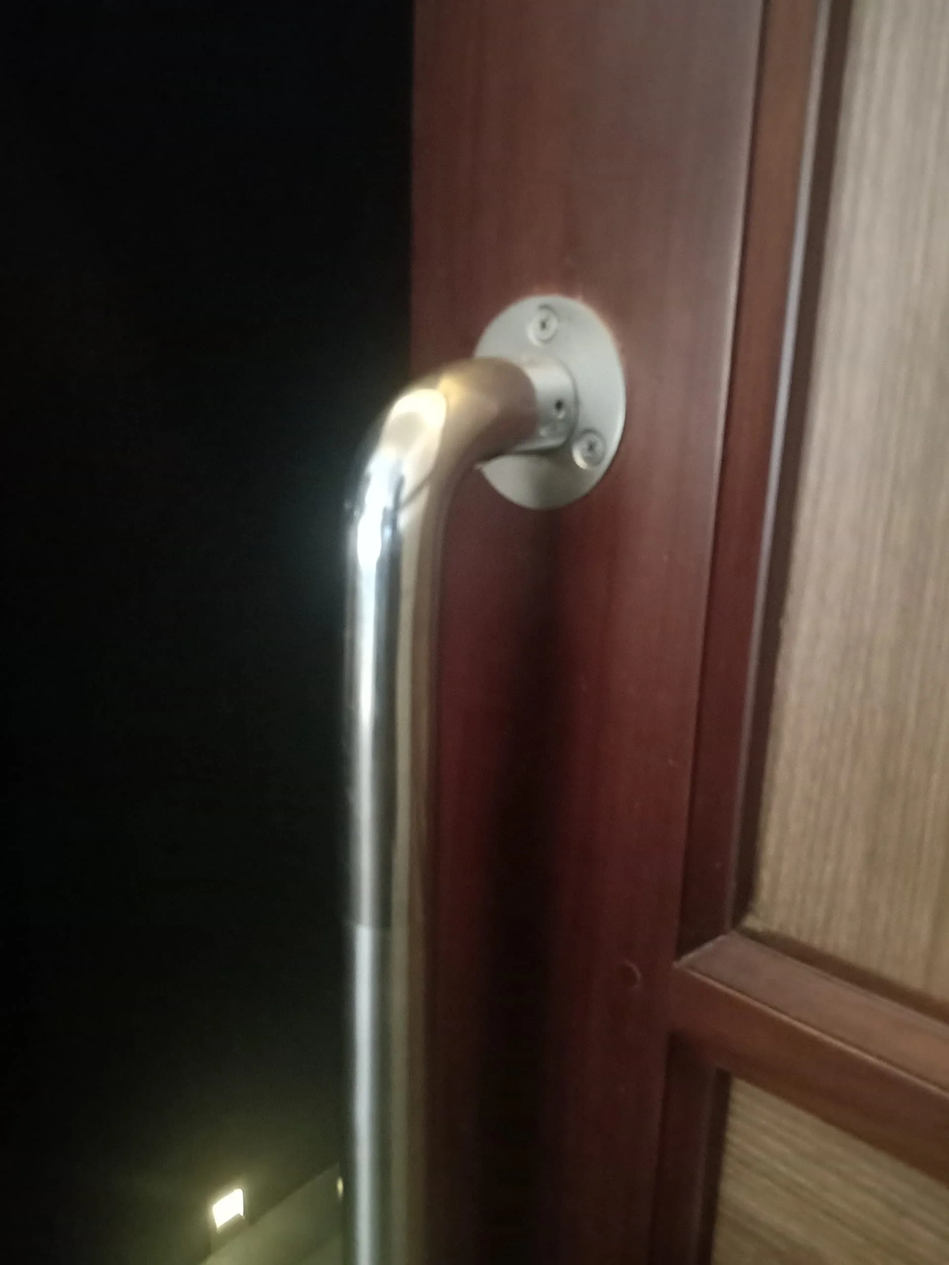 BLACK HARRIOT Door Pull Handles 25 MM Round Base Washer