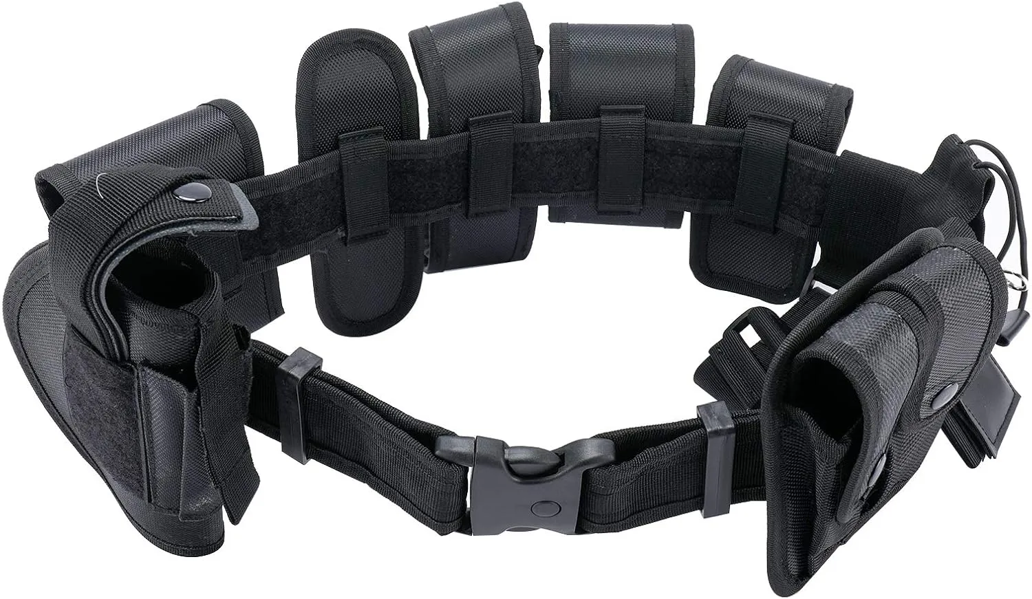 Black Law enforcement modular equipment system police security military tactical duty utility belt