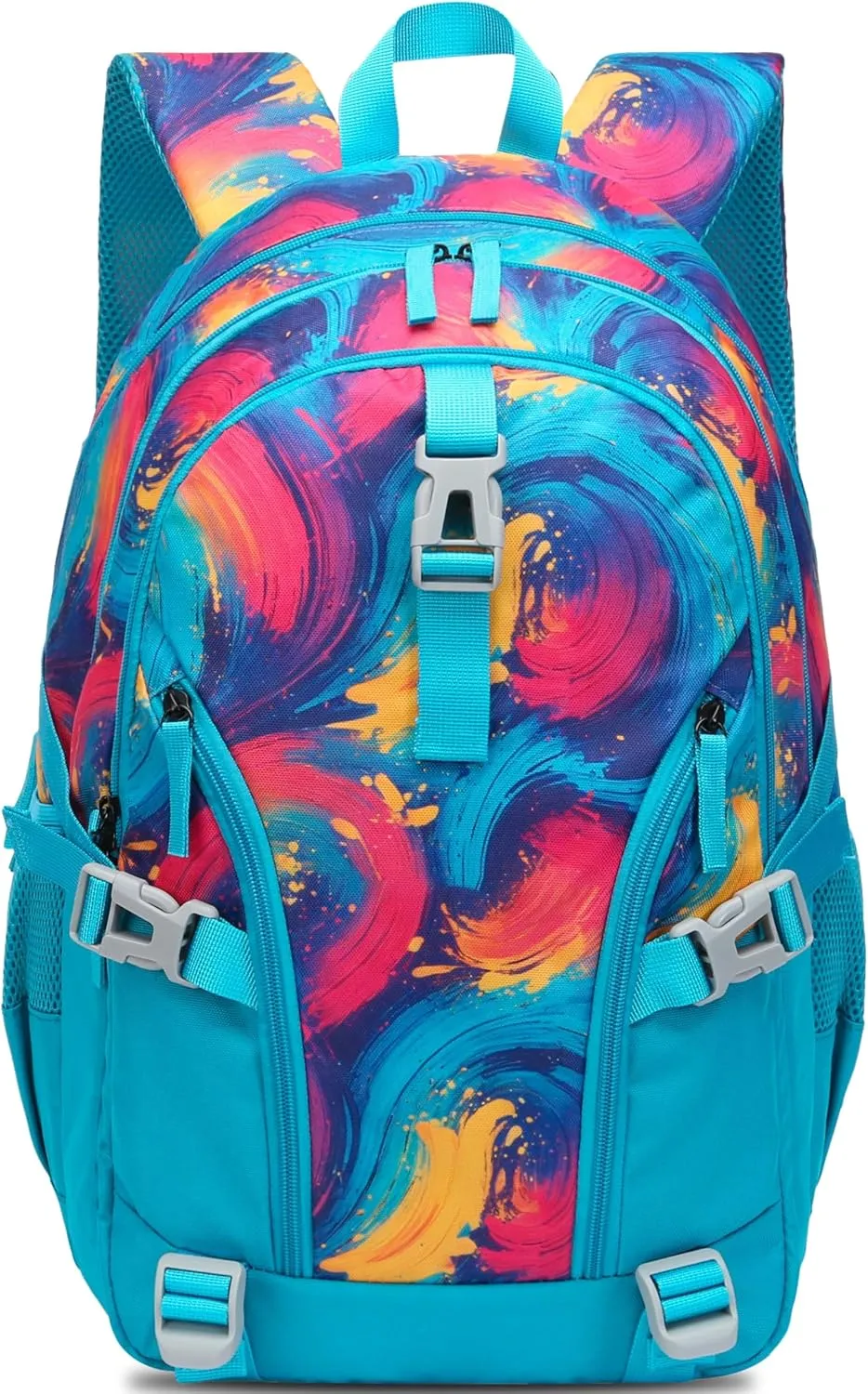 BLUEFAIRY School Backpack for Middle High School for Teens Girls Bookbag XL Teenagers Back to School Book Bag Large Compartment Mochilas para Niñas Adolescentes 18" Teal