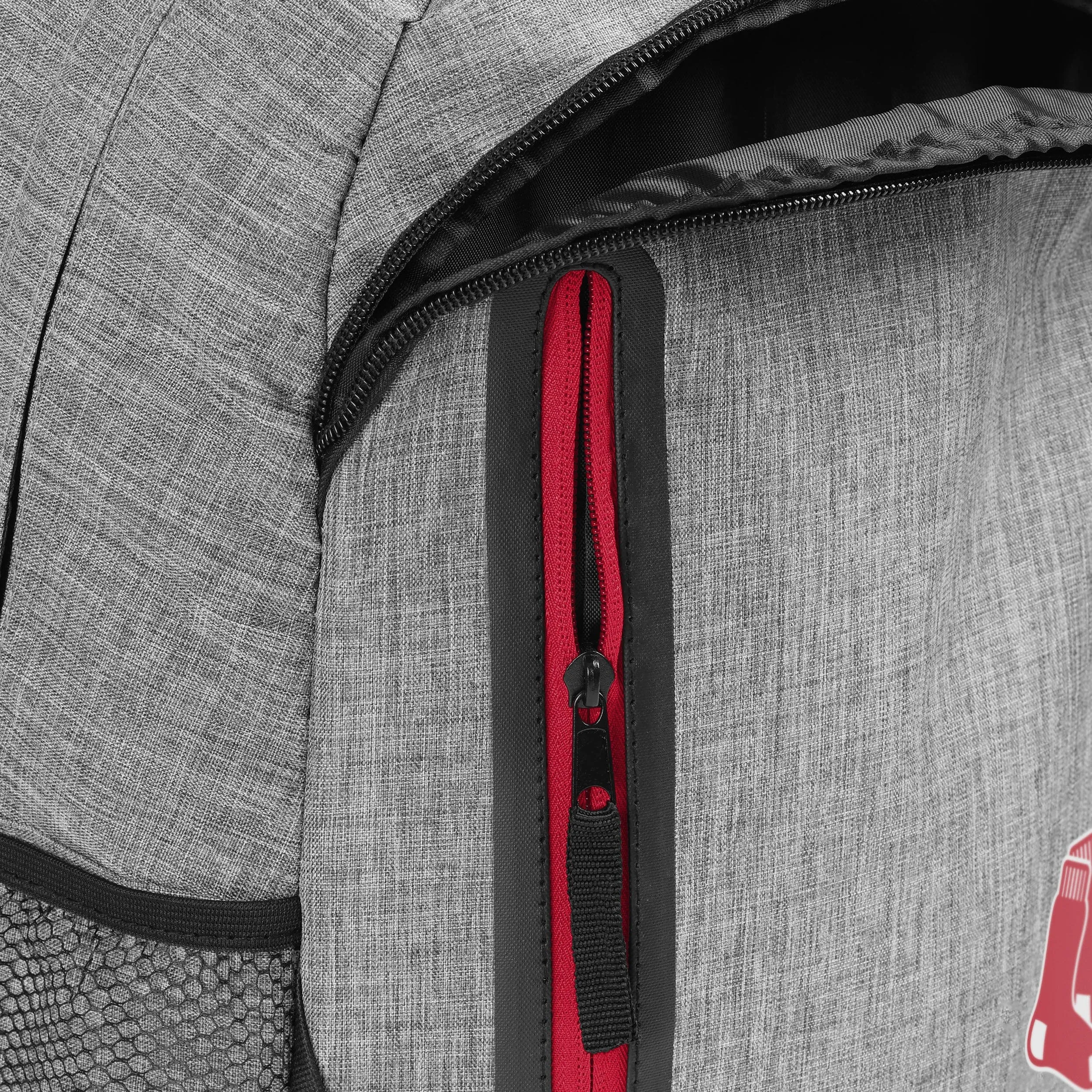 Boston Red Sox Heather Grey Bold Color Backpack