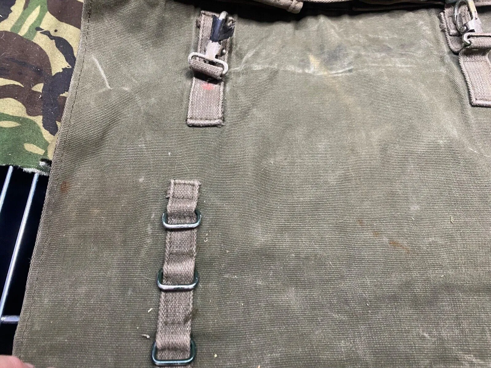 British Army DPM Combat Webbing Equipment Yolk Poncho Carrier 38" Belt & Pouches