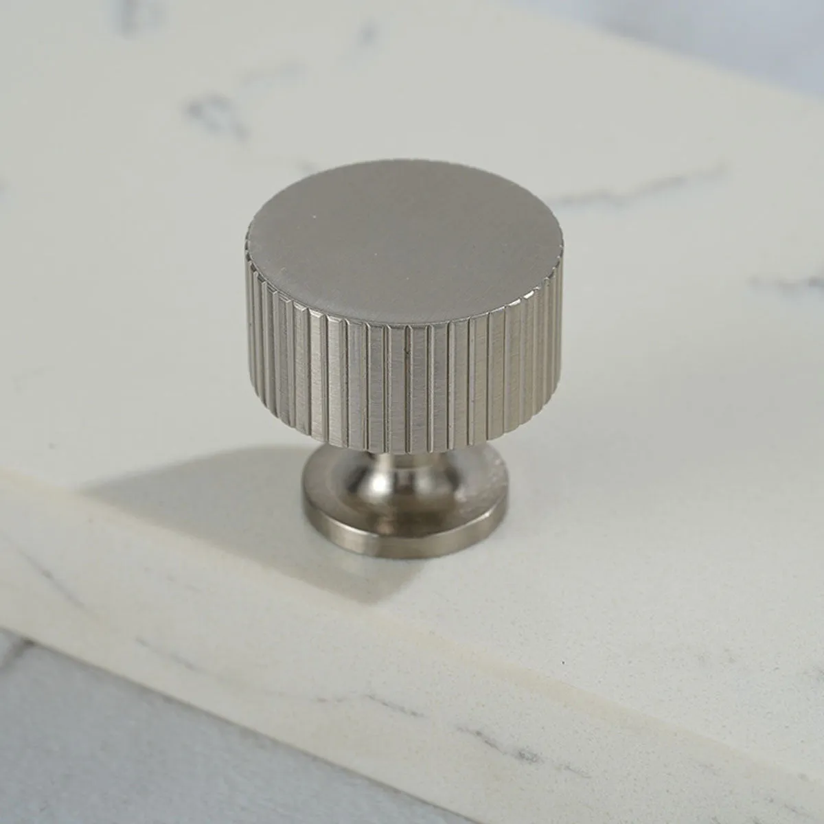 Brushed Brass Cabinet Door Handles Drawer Handles Silver