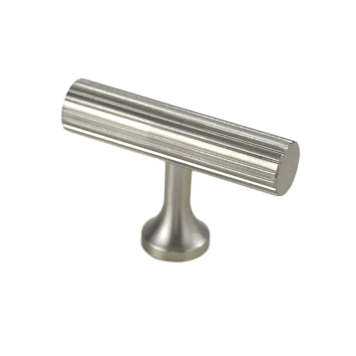 Brushed Brass Cabinet Door Handles Drawer Handles Silver