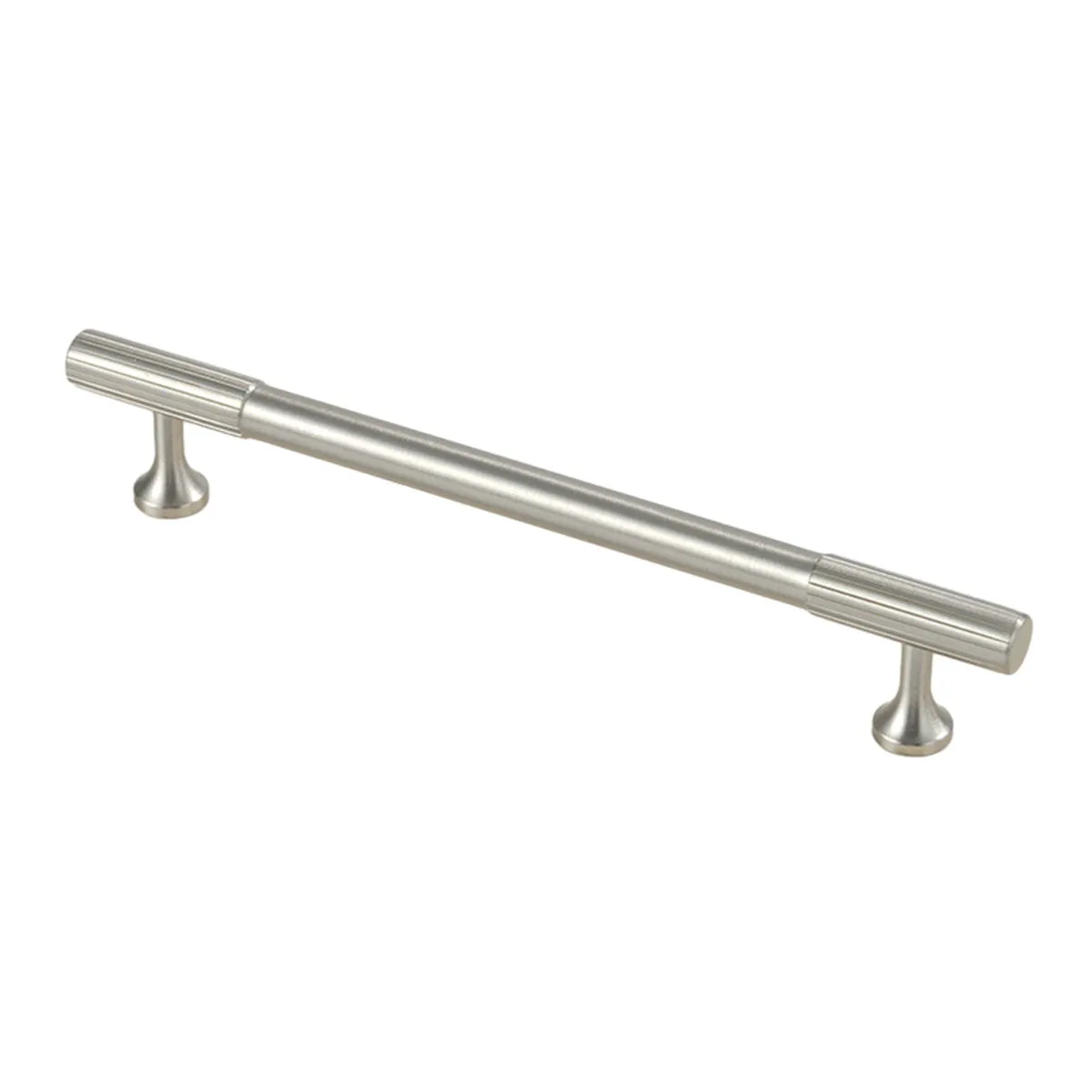 Brushed Brass Cabinet Door Handles Drawer Handles Silver