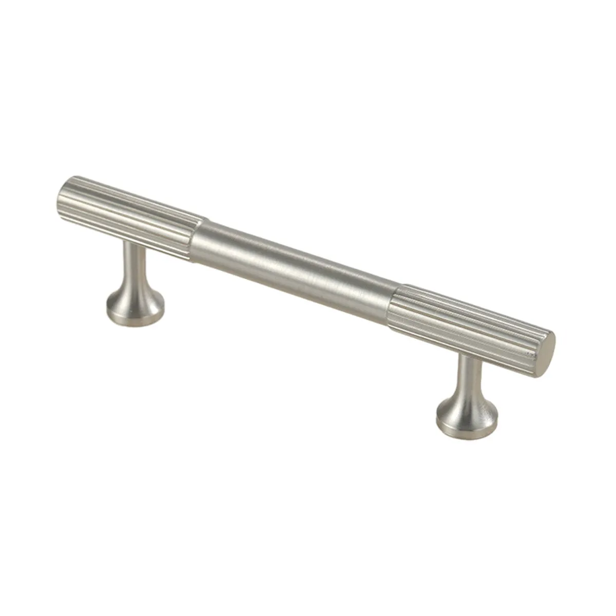 Brushed Brass Cabinet Door Handles Drawer Handles Silver