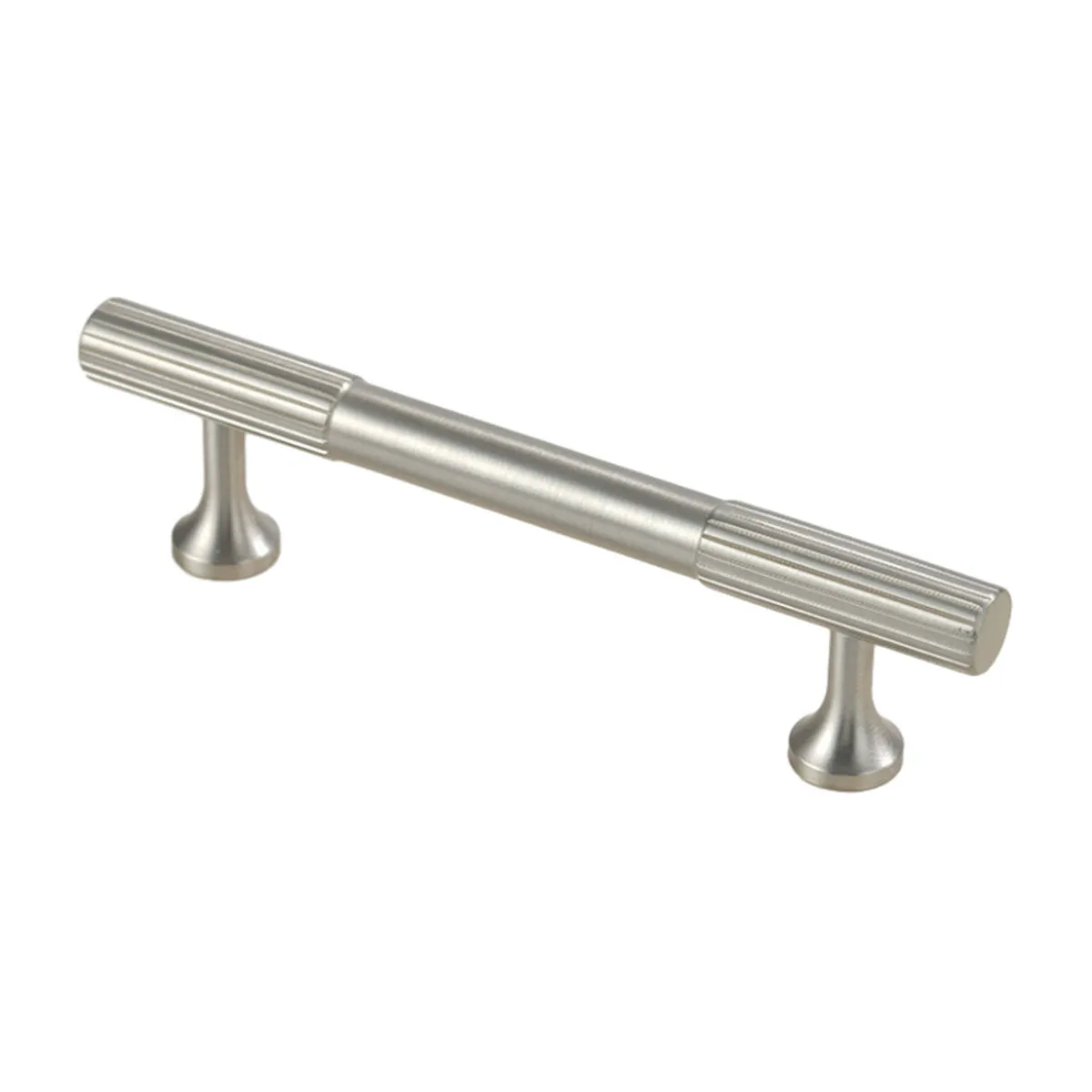 Brushed Brass Cabinet Door Handles Drawer Handles Silver