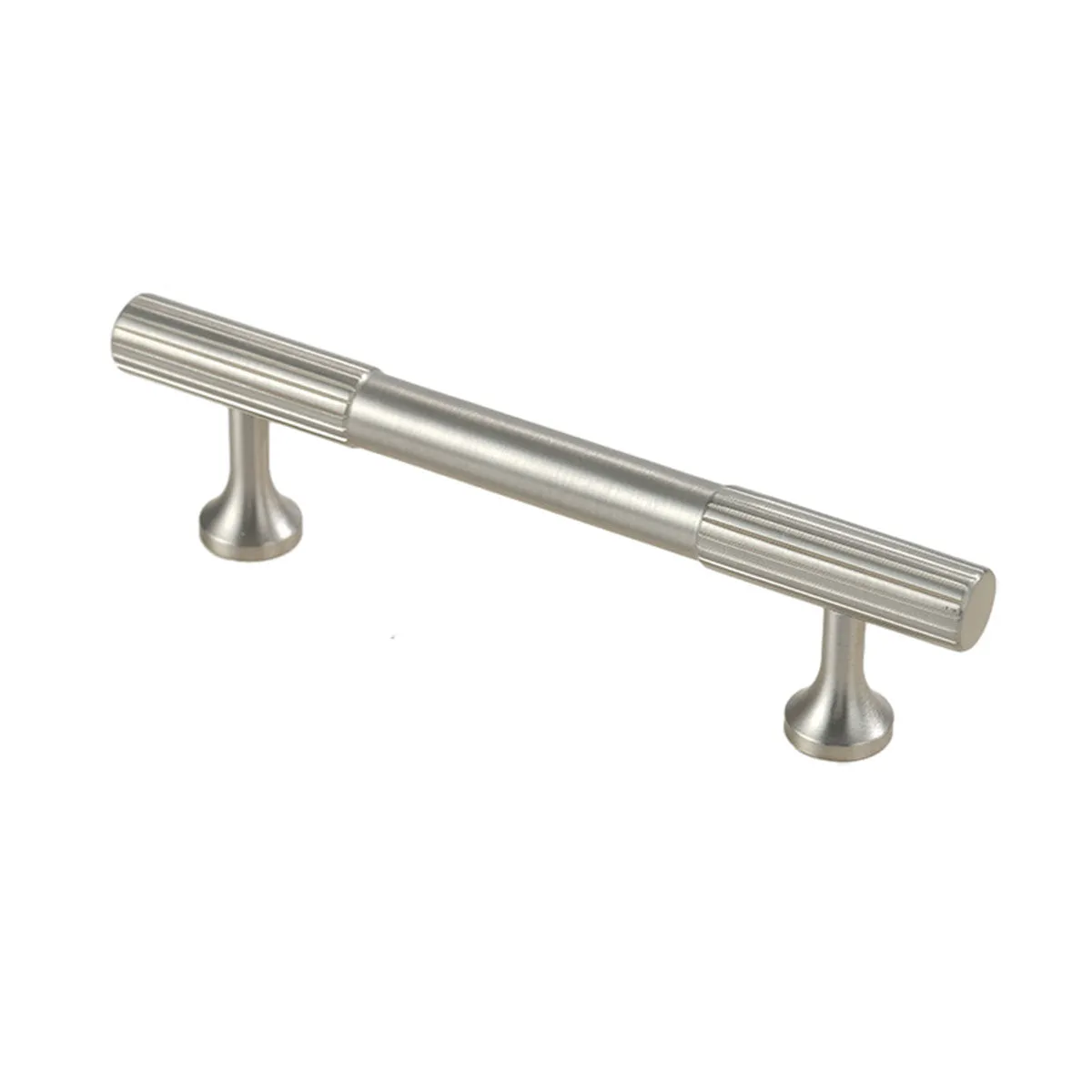 Brushed Brass Cabinet Door Handles Drawer Handles Silver