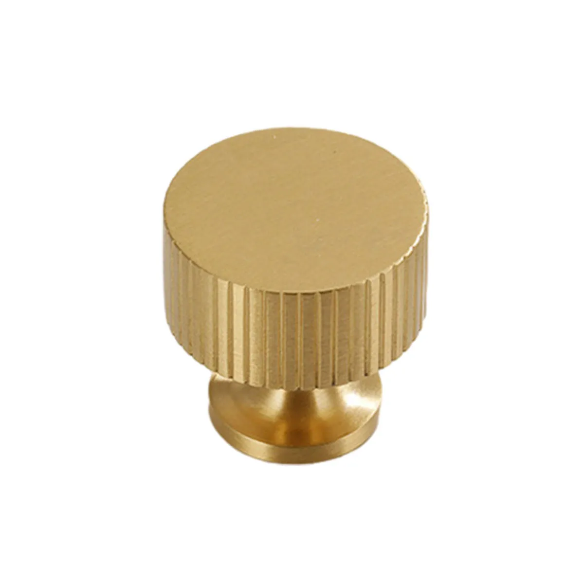 Brushed Brass Cabinet Door Handles Drawer Handles