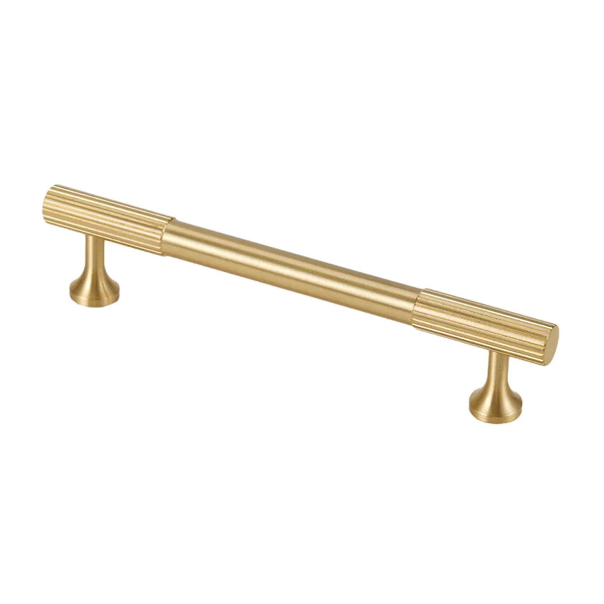 Brushed Brass Cabinet Door Handles Drawer Handles