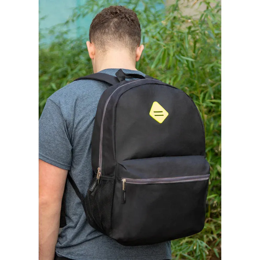 Bulk Mesh Backpack with Side Mesh Pockets For Girls & Boys - Assorted