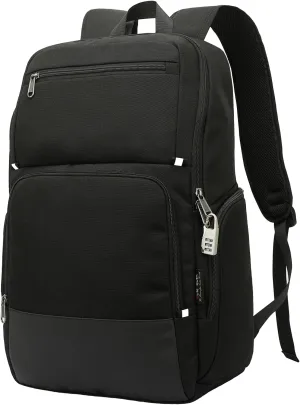 Business Laptop Backpack Anti Theft College School Work Backpack Large Commuter Bag for Men Women Fits 17 Inch Laptop (Black, X-Large)