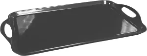 Calypso Basics by Reston Lloyd Melamine Rectangular Serving/Ottoman Tray With Handles
