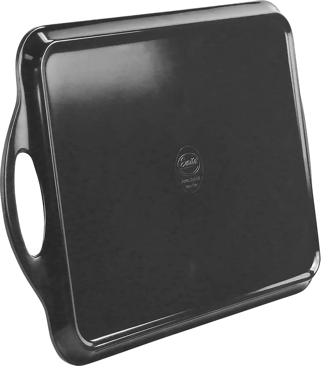 Calypso Basics by Reston Lloyd Melamine Rectangular Serving/Ottoman Tray With Handles