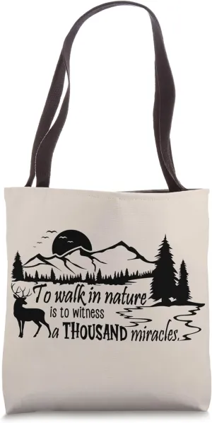 Camping Outsider Design / Hiking Adventure RV Travel / Hike Tote Bag