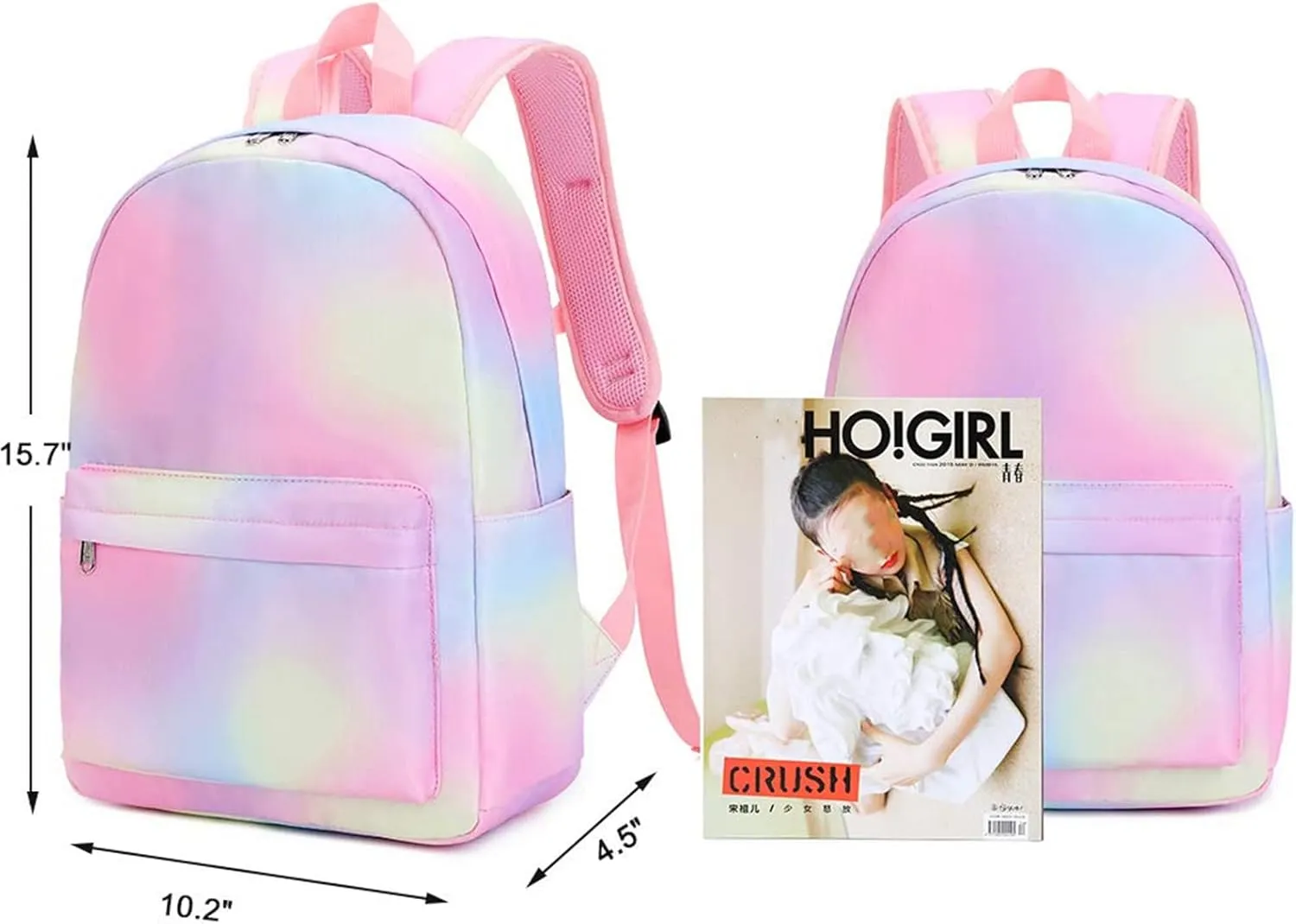 CAMTOP Backpack for Girls Boys Kids School Backpack with Lunch Box Preschool Kindergarten BookBag Set