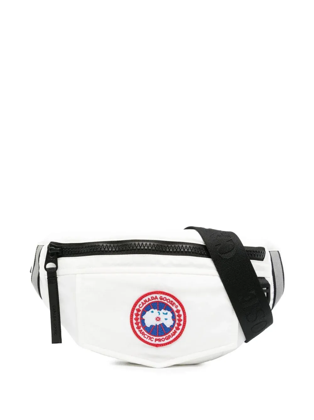 Canada Goose Logo Patch Belt Bag White