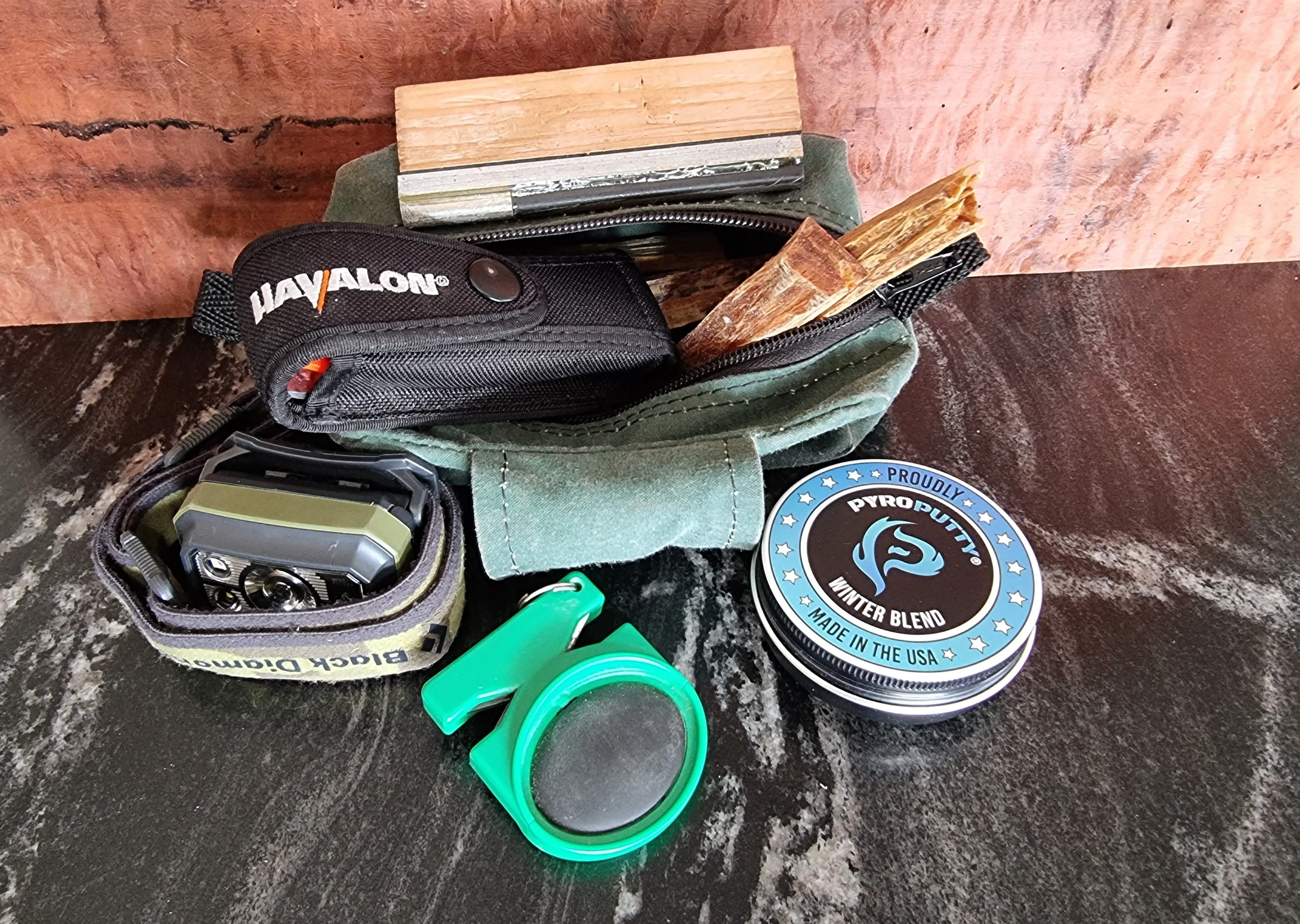 Canvas Belt Pouch - Small