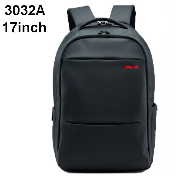 Capacity Female Backpack College inch Enormous discount inch 20L 17 Large Laptop 15.6 Mochila theft Backpacks Black Honest Bag15.6 Tigernu Women Anti Men