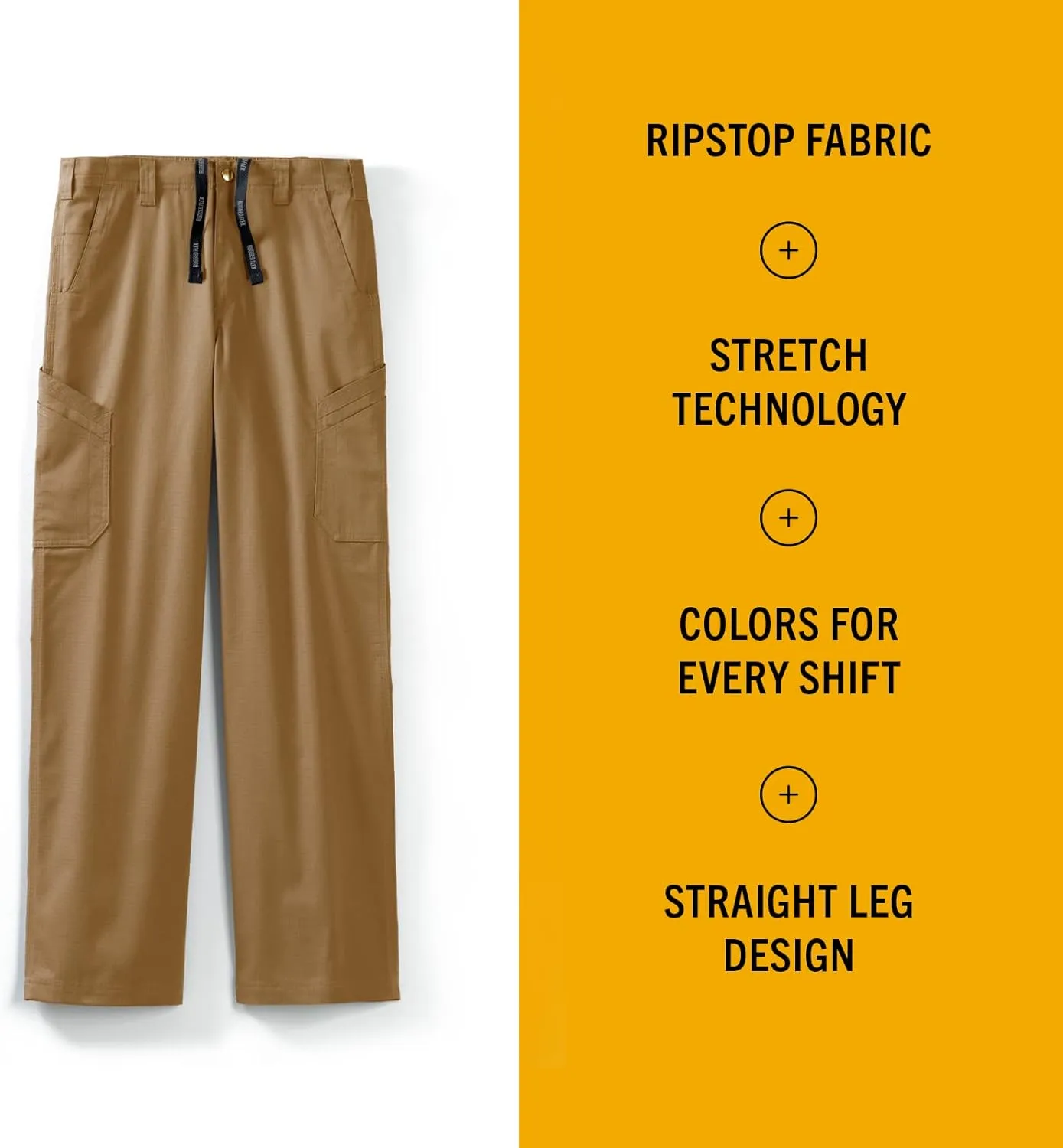 Carhartt Men's Rugged Flex Modern Fit Ristop Straight Leg Cargo Pant