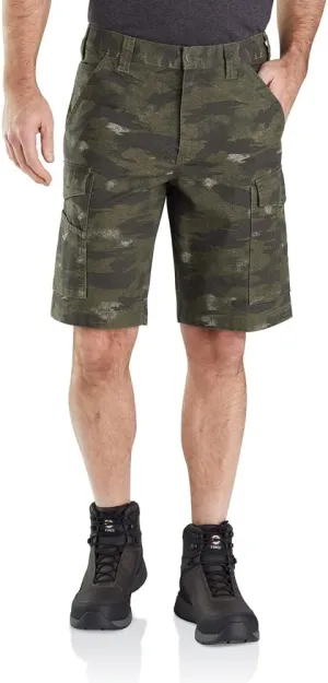 Carhartt Men's Rugged Flex Relaxed Fit Canvas Cargo Work Short