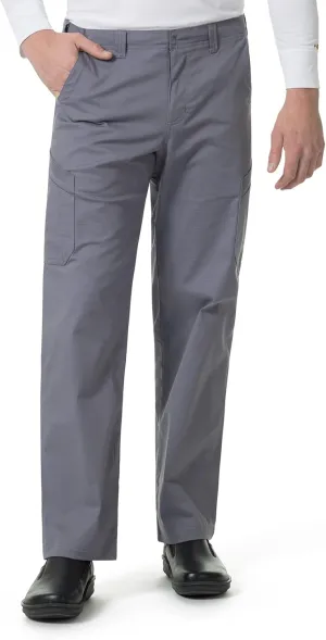 Carhartt Rugged Flex Ripstop Scrubs for Men’s Straight Leg Cargo Scrub Pant - Pewter, L