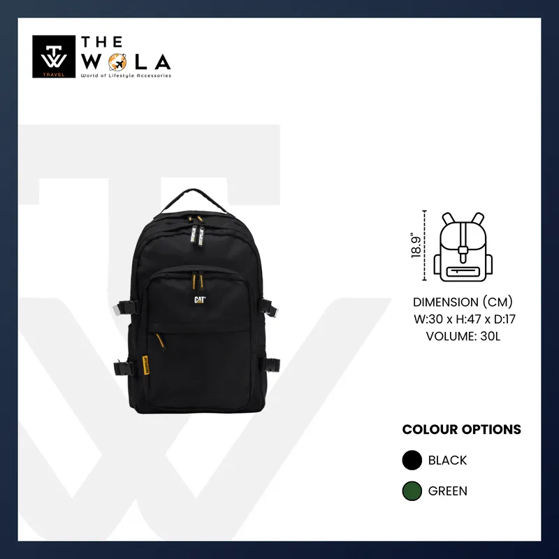 Caterpillar The Project Sao Paulo Urban Backpack - Stylish & Durable Backpack for Travel & Daily Use