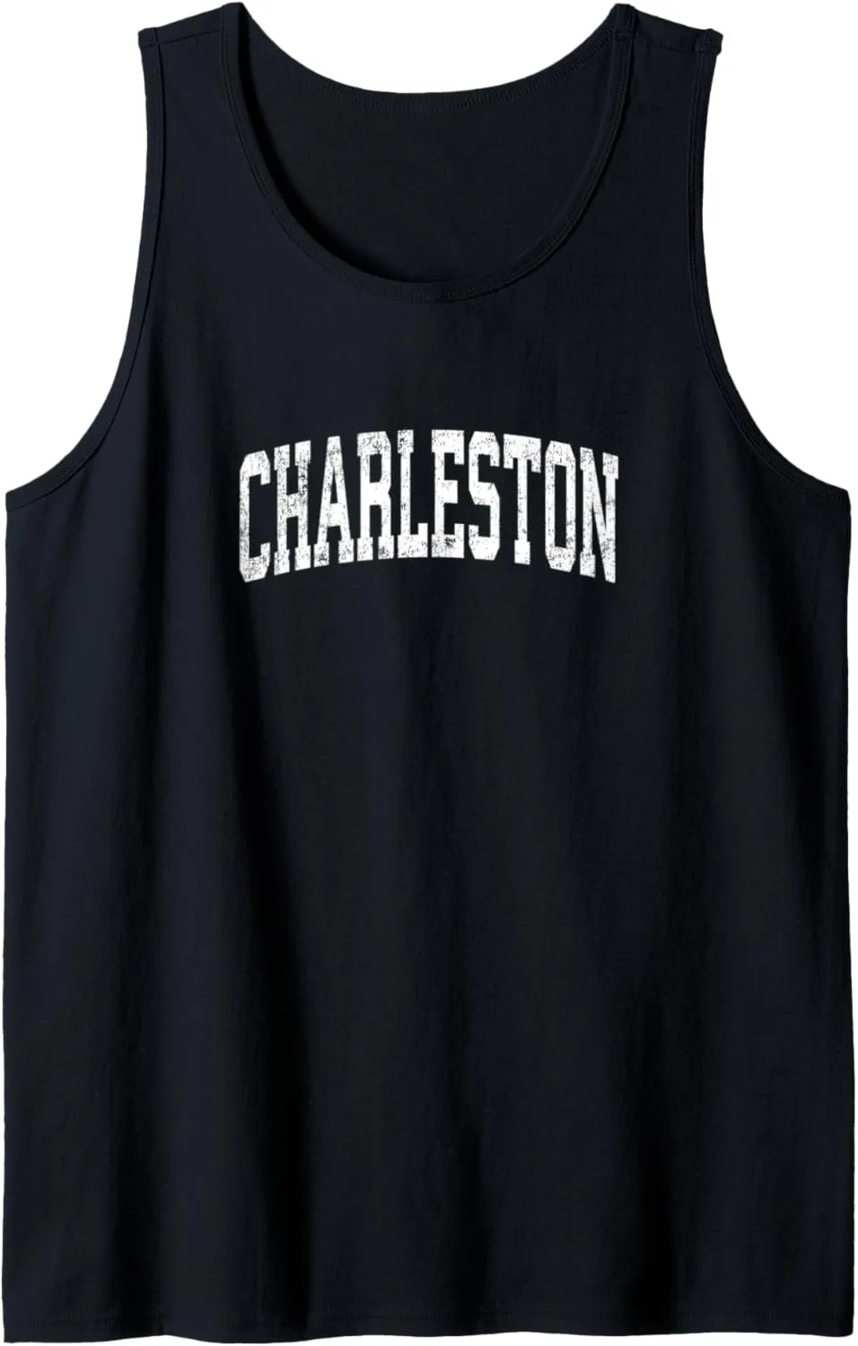 Charleston South Carolina SC Vintage Athletic Sports Design Tank Top