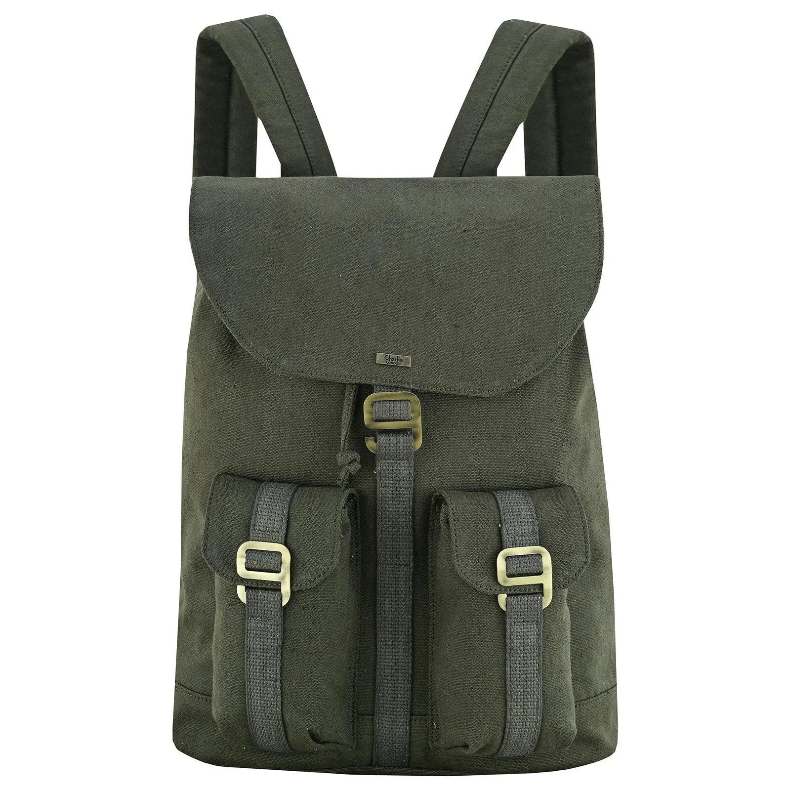 Charlie London Heritage Light Weight Casual DayPack, Laptop Backpack