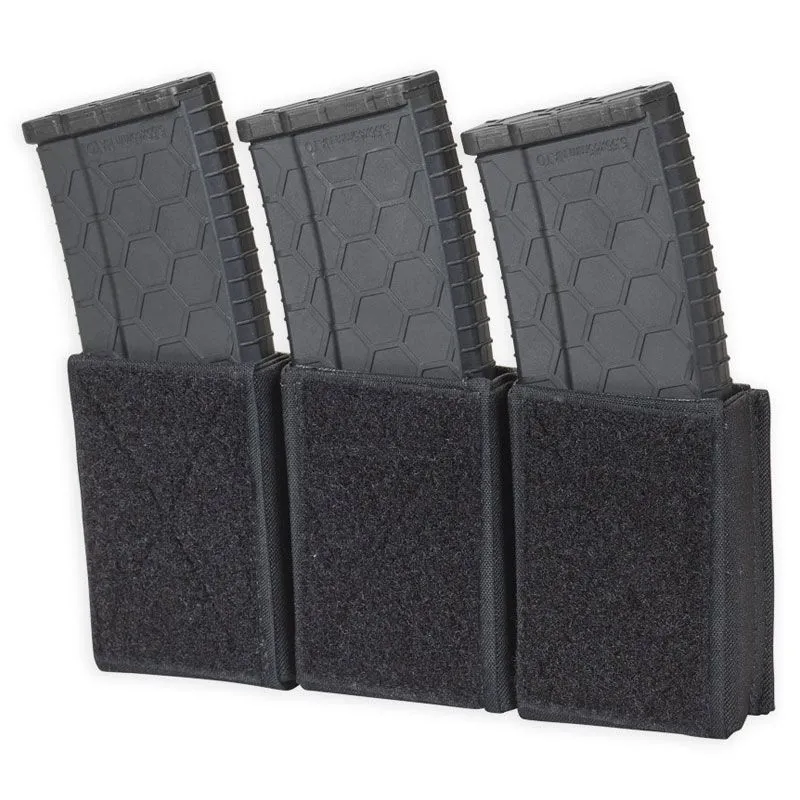 Chase Tactical Triple 5.56 Hook and Loop Mag Pouch