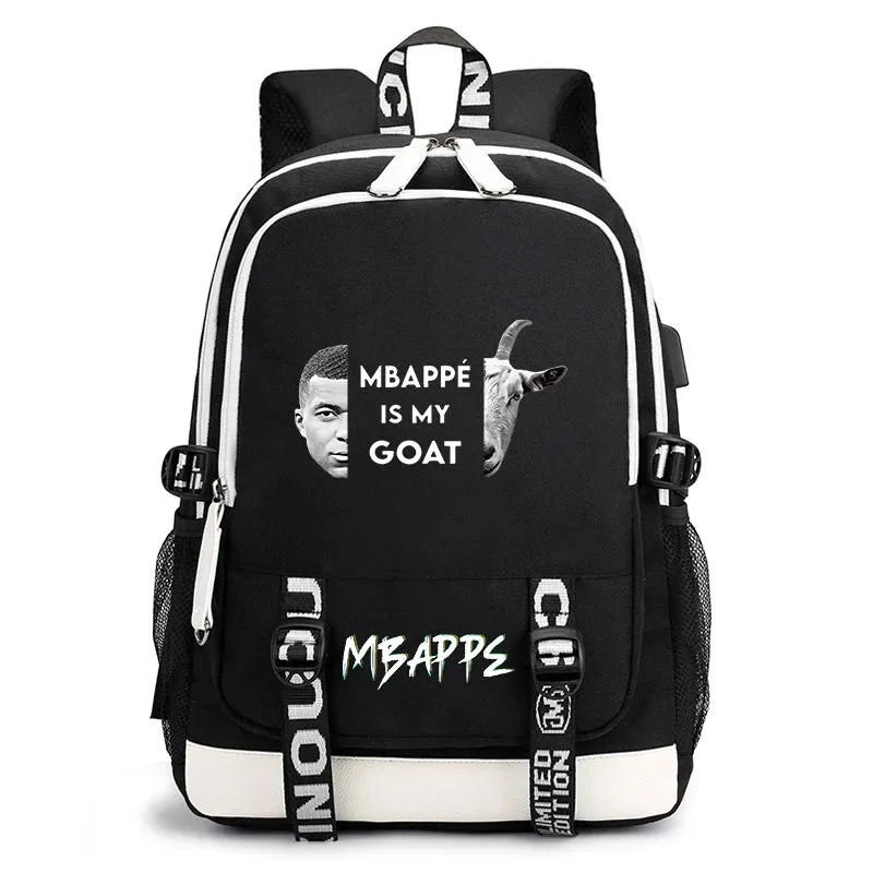 Children's school bag printed backpack usb casual outdoor travel bag