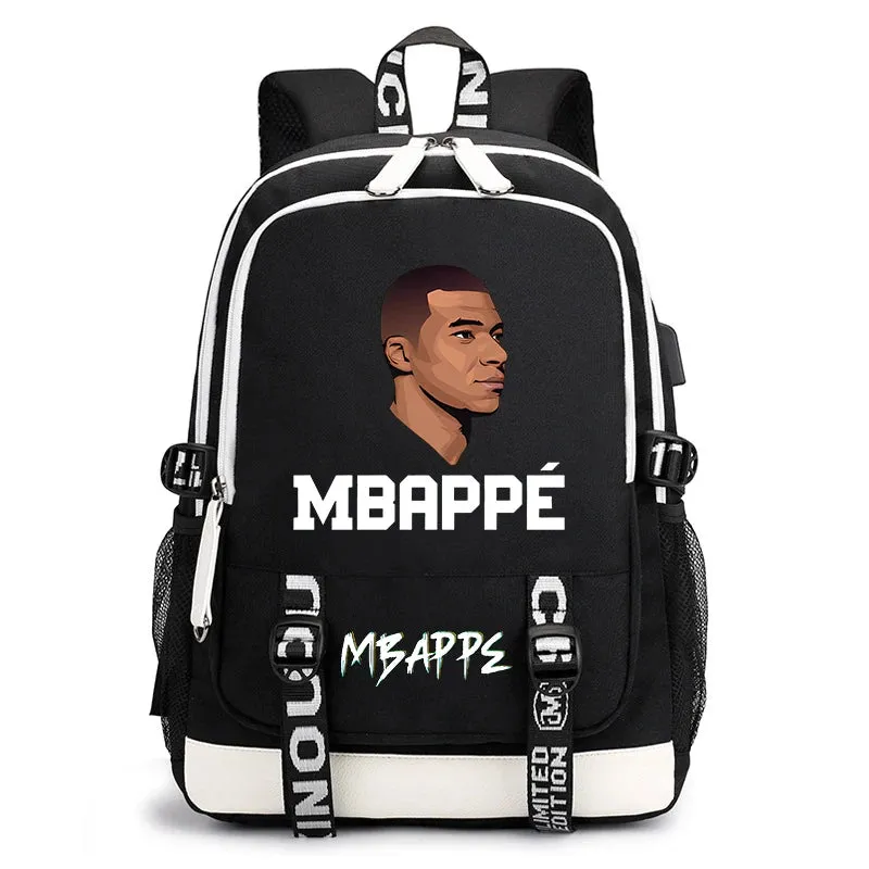 Children's school bag printed backpack usb casual outdoor travel bag