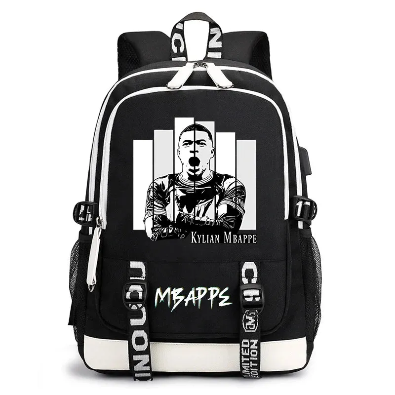 Children's school bag printed backpack usb casual outdoor travel bag