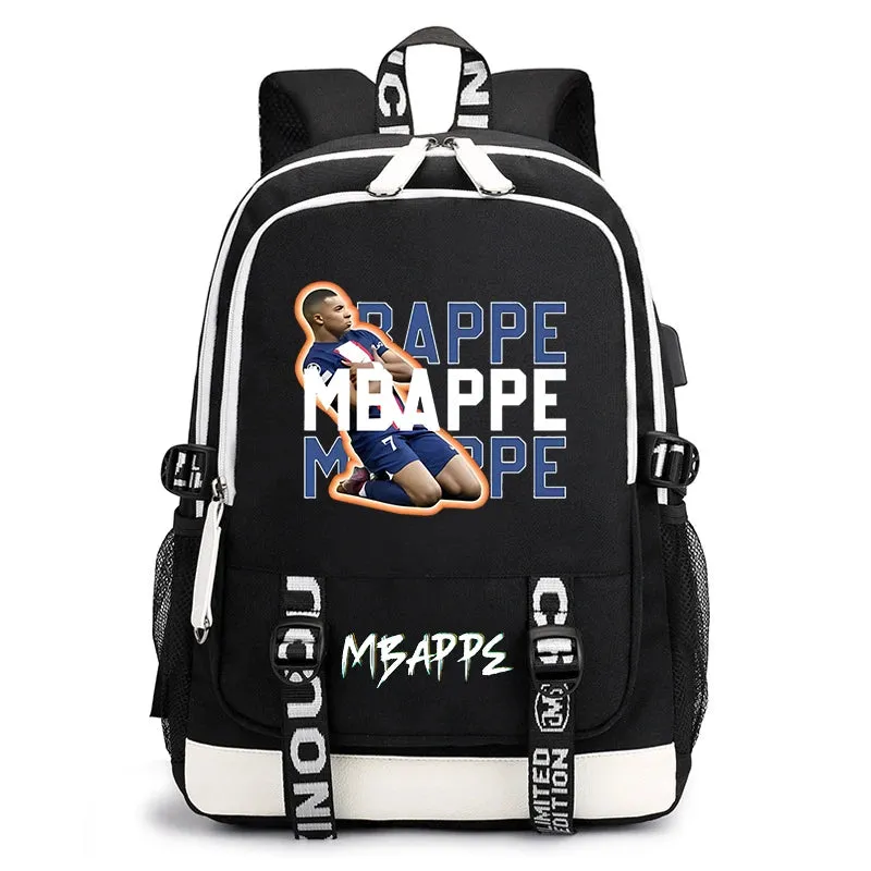 Children's school bag printed backpack usb casual outdoor travel bag