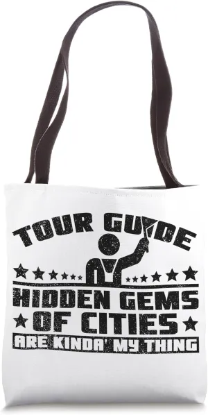 City Tour Guide Design For A City Travel Guide Tote Bag